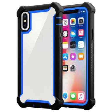 iPhone X / XS Deksel Case Cover (svart)