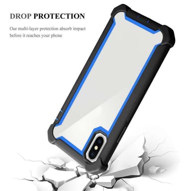 iPhone X / XS Deksel Case Cover (svart)