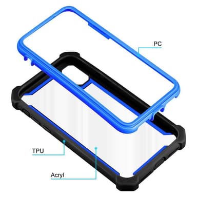 iPhone X / XS Deksel Case Cover (svart)