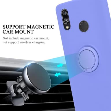 Deksel Huawei P20 LITE 2018 / NOVA 3E Ring Case (lilla)