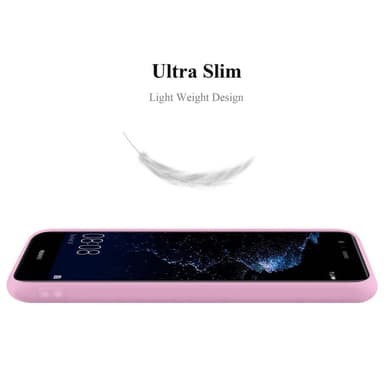 Deksel Huawei P10 LITE Silikon cover (rosa)