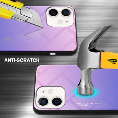 Deksel iPhone 12 MINI Case Cover (svart)