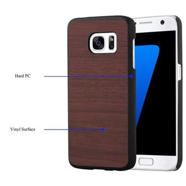 Samsung Galaxy S7 Hardt Deksel Case (brun)