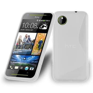 HTC Desire 700 silikondeksel case (gjennomsiktig)