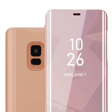 Samsung Galaxy S9 lommebokdeksel etui (rosa)