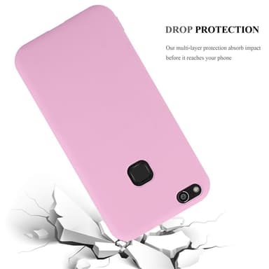 Deksel Huawei P10 LITE Silikon cover (rosa)
