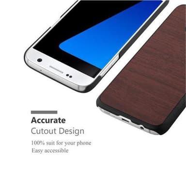 Samsung Galaxy S7 Hardt Deksel Case (brun)