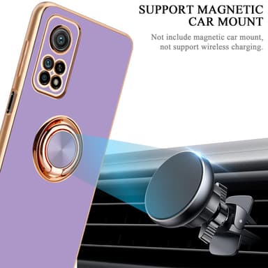 Xiaomi Mi 10T / Mi 10T PRO silikondeksel case (lilla)