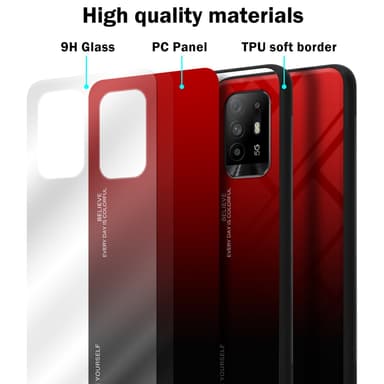 Deksel Oppo A94 5G Case Cover (svart)