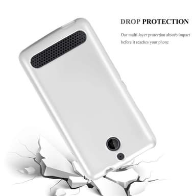 Deksel Sony Xperia E1 Case Cover (sølv)