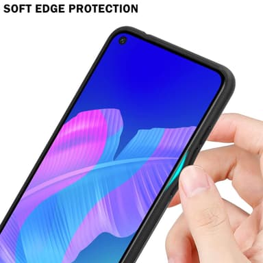 Deksel Huawei P40 LITE E Case Cover (svart)