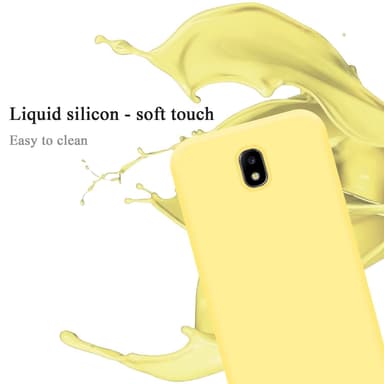 Samsung Galaxy J5 2017 silikondeksel case (gul)