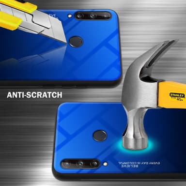 Deksel Huawei P40 LITE E Case Cover (svart)
