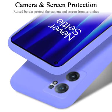 OnePlus Nord CE 2 5G silikondeksel case (Lilla)
