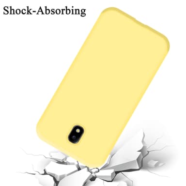 Samsung Galaxy J5 2017 silikondeksel case (gul)