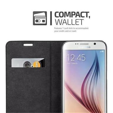 Samsung Galaxy S6 lommebokdeksel case (brun)