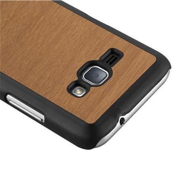 Samsung Galaxy J1 2016 Hardt Deksel Case (brun)