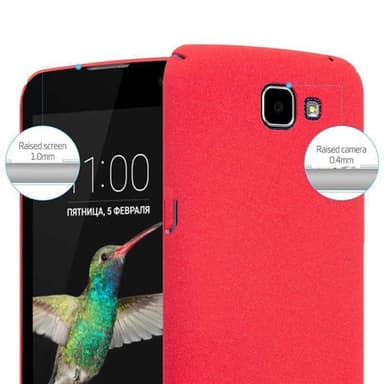 LG K4 2016 Hardt Deksel Cover (rød)