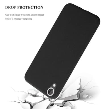HTC Desire 820 Hardt Deksel Cover (svart)