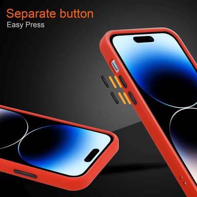 iPhone 14 PRO Deksel Case Cover (gjennomsiktig)
