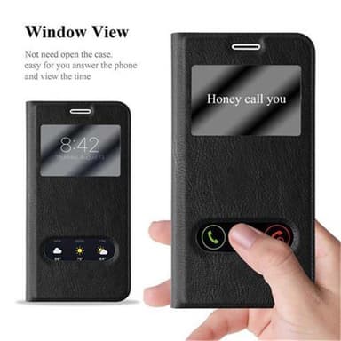 Samsung Galaxy J7 2016 lommebokdeksel cover (svart)