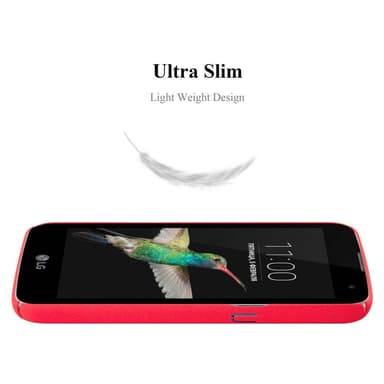 LG K4 2016 Hardt Deksel Cover (rød)