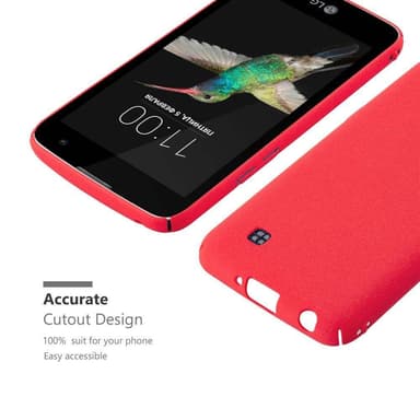 LG K4 2016 Hardt Deksel Cover (rød)