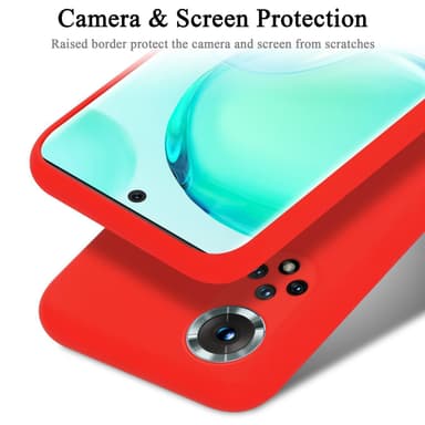 Honor 50 / Huawei NOVA 9 silikondeksel case (Rød)