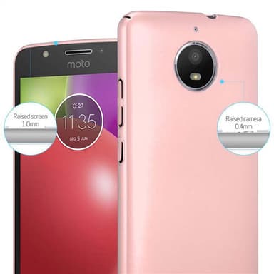 Deksel Motorola MOTO E4 Case Cover (rosa)