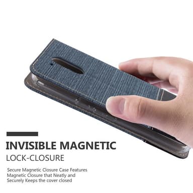 Motorola MOTO G4 / G4 PLUS lommebokdeksel etui (blå)
