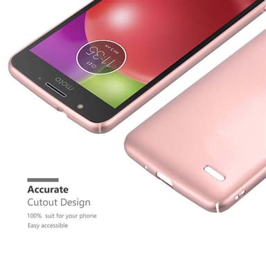 Deksel Motorola MOTO E4 Case Cover (rosa)