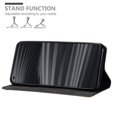 Realme GT 2 PRO lommebokdeksel case (brun)