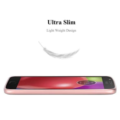 Deksel Motorola MOTO E4 Case Cover (rosa)