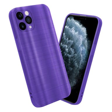 iPhone 11 PRO Silikondeksel Beskyttelse (lilla)