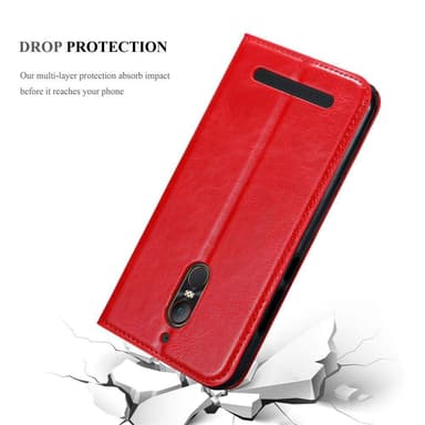 ZTE Nubia N1 LITE lommebokdeksel case (rød)