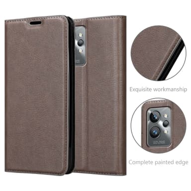 Realme GT 2 PRO lommebokdeksel case (brun)