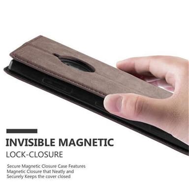 Nokia Lumia 830 lommebokdeksel case (brun)