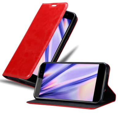 ZTE Nubia N1 LITE lommebokdeksel case (rød)