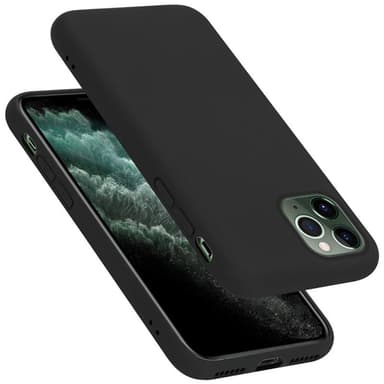 iPhone 11 PRO MAX silikondeksel case (svart)