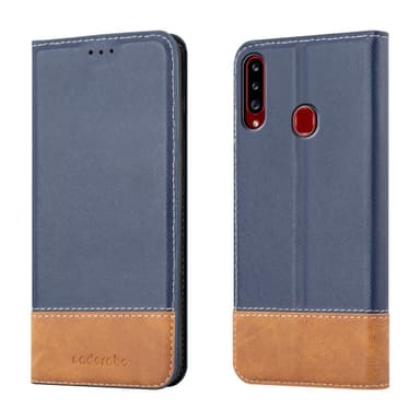 Samsung Galaxy A20s Deksel Case Cover (blå)
