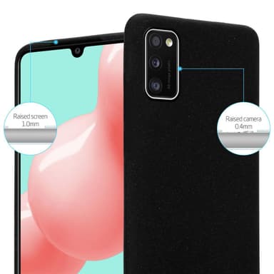 Deksel Samsung Galaxy A41 case (svart)