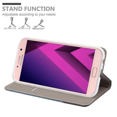 Samsung Galaxy A7 2017 lommebokdeksel etui (blå)