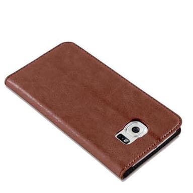 Samsung Galaxy S6 lommebokdeksel case (brun)
