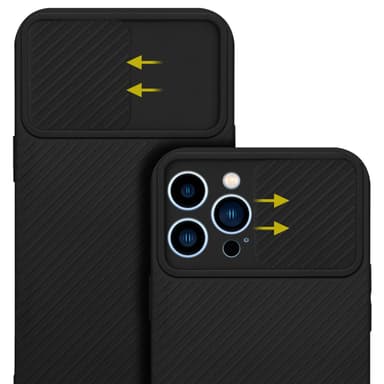 Deksel iPhone 13 PRO MAX cover (svart)