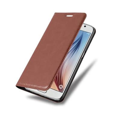 Samsung Galaxy S6 lommebokdeksel case (brun)