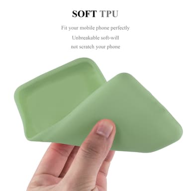 Deksel iPhone 14 Silikon cover (grønn)