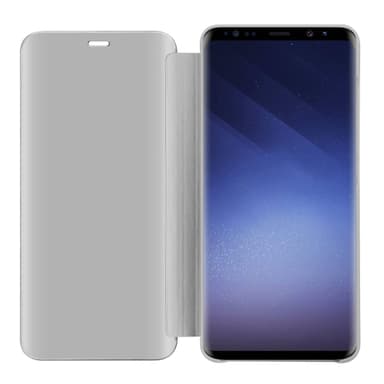 Samsung Galaxy S9 lommebokdeksel etui (sølv)