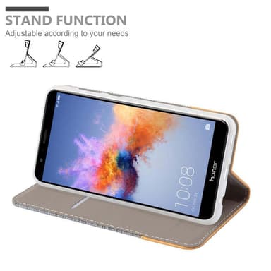 Honor 7X lommebokdeksel etui (grå)