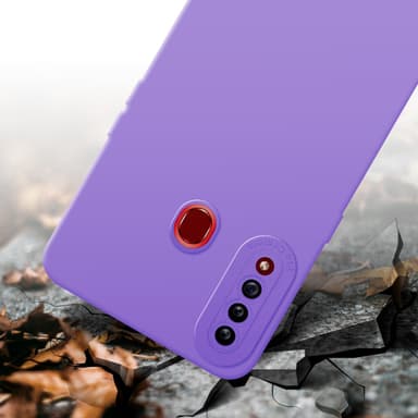 Samsung Galaxy A20s Deksel case (lilla)