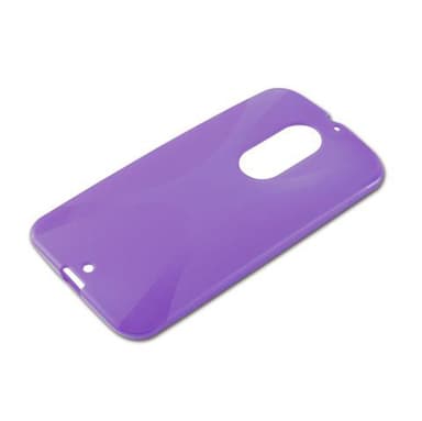 Motorola MOTO X2 Deksel Case Cover (lilla)